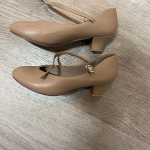 Nude character shoes